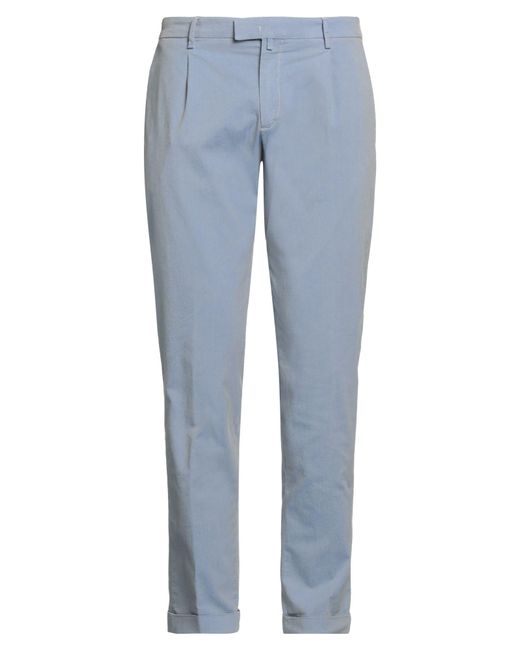 Briglia 1949 Blue Pants Cotton, Polyester, Elastane for men
