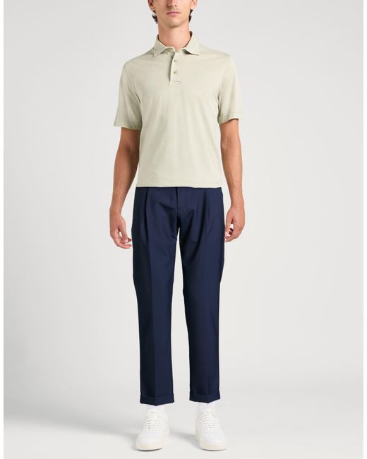 Berwich Blue Pants for men