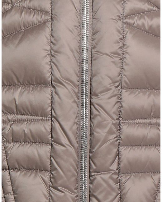Moncler Brown Puffer Polyester, Acrylic, Polyamide, Elastane for men