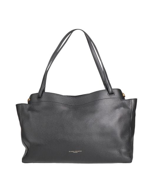 Gianni Chiarini Gray Handbag Leather