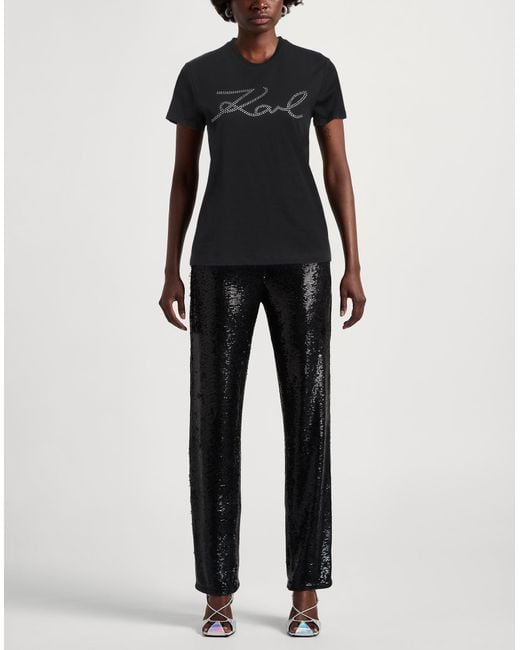 Karl Lagerfeld Black T-shirt