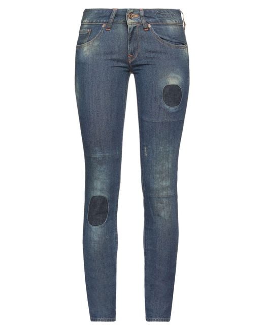 Jacob Cohen Blue Jeans Cotton, Elastane