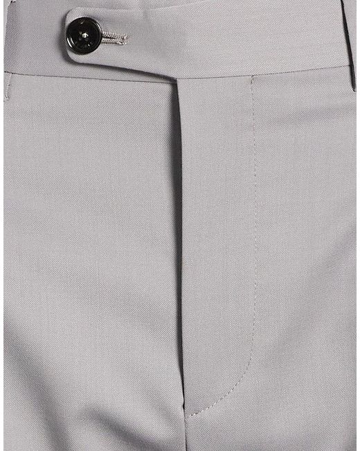 BE ABLE Gray Pants Wool, Polyester for men