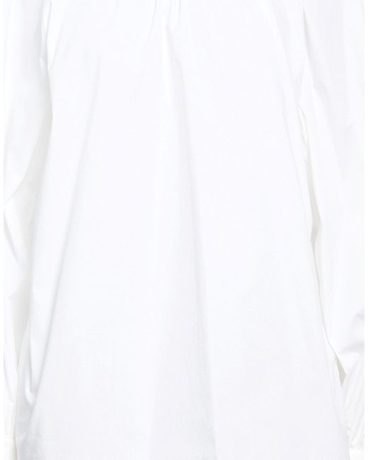 Eleventy White Top Cotton, Polyamide, Elastane