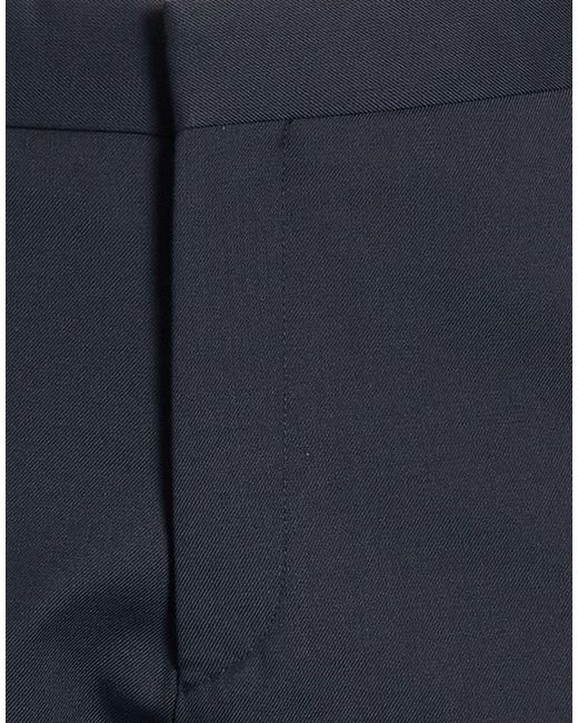 BE ABLE Blue Pants Wool, Polyester, Elastane for men