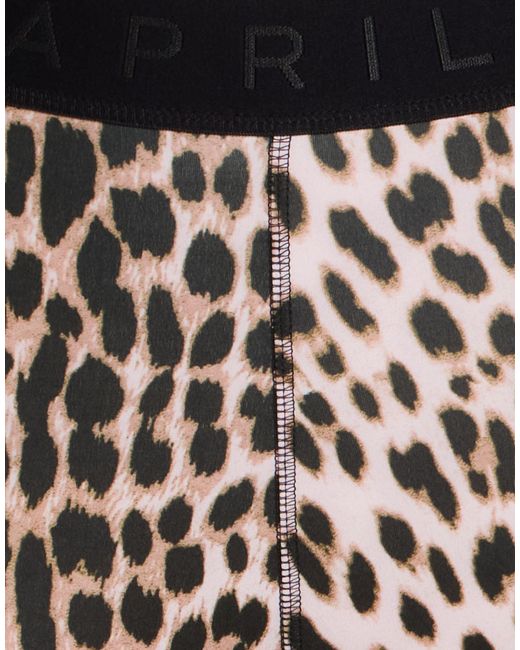 Oh April Black Shorts & Bermuda Shorts Polyester, Elastane