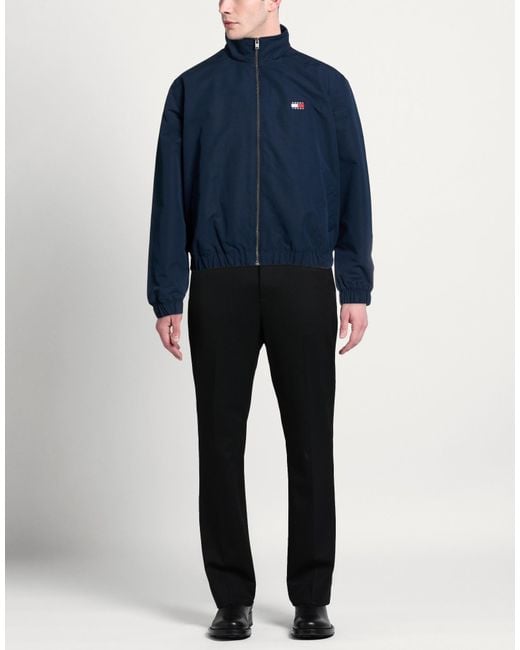 Tommy Hilfiger Blue Jacket Recycled Polyester for men