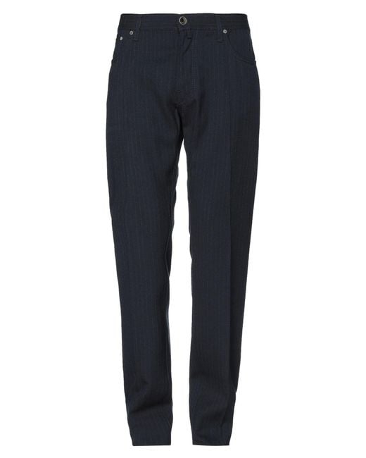 Jacob Cohen Blue Midnight Pants Wool for men
