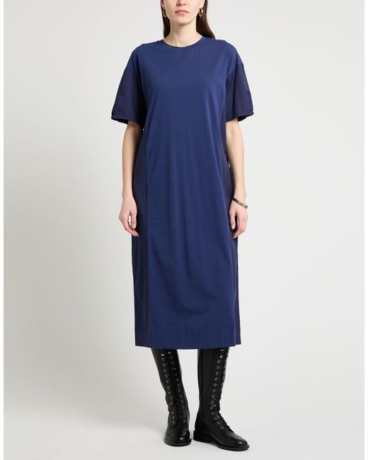 Alpha Studio Blue Midi Dress