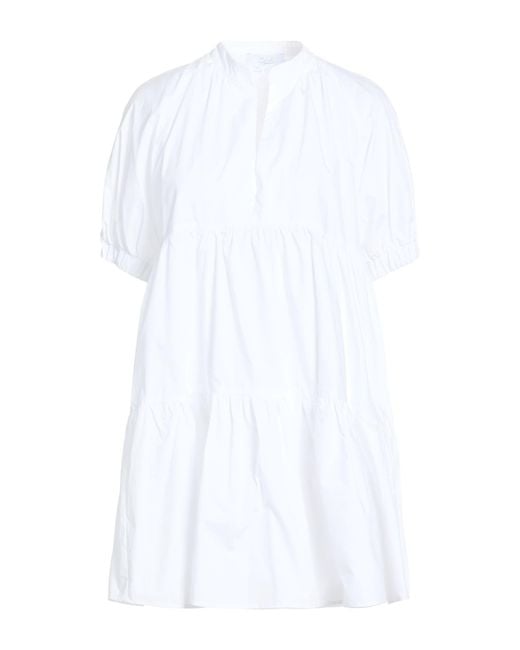 Soallure White Mini Dresses