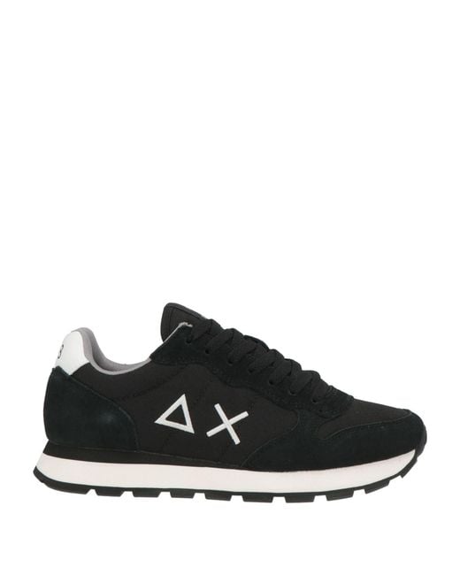 Sun 68 Black Trainers