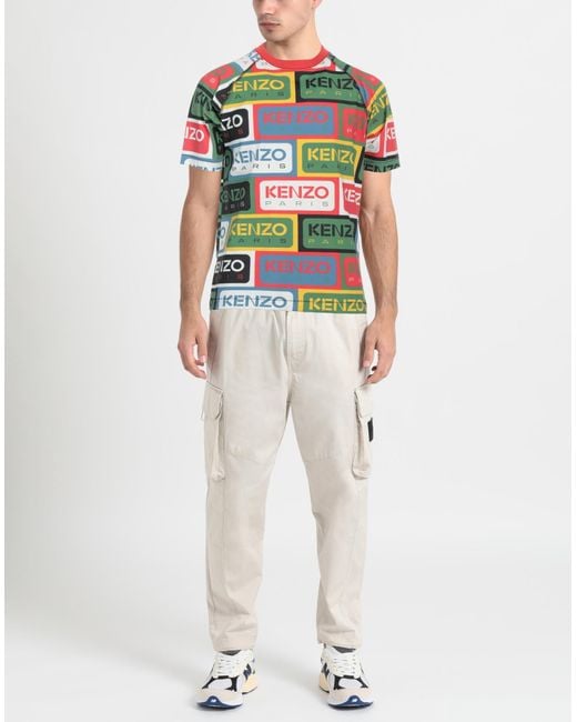 KENZO White T-shirt for men