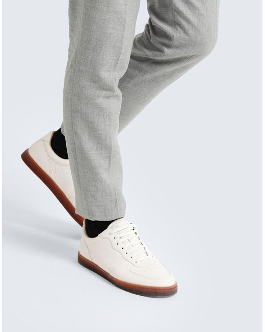 Sneakers con stampa di Brunello Cucinelli in White da Uomo
