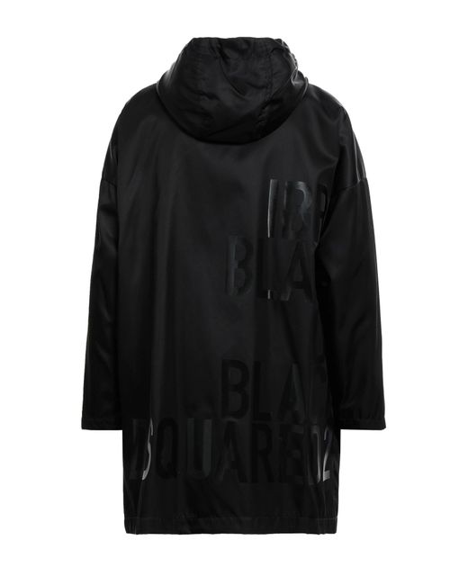 DSquared² Black Overcoat & Trench Coat for men