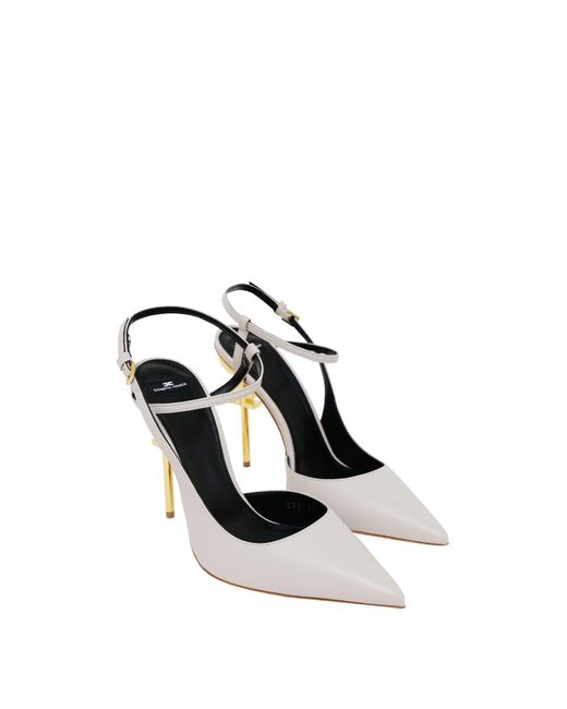 Escarpins Elisabetta Franchi en coloris White