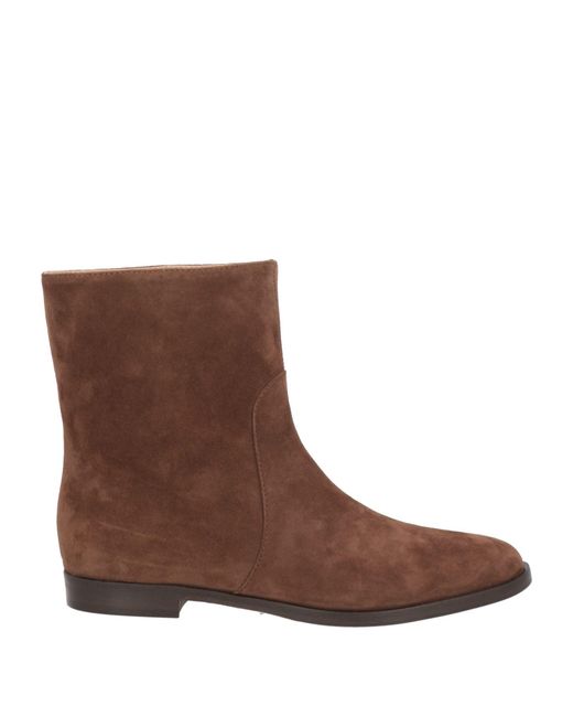 Sergio Rossi Brown Ankle Boots