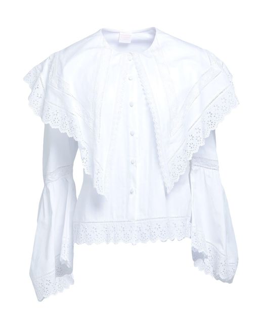 Loretta Caponi White Shirt