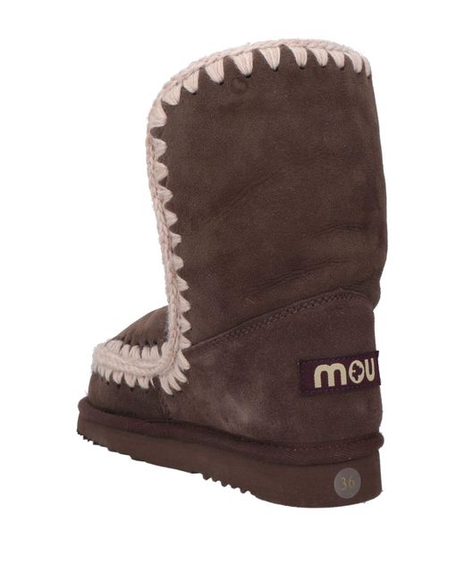 Mou Brown Ankle Boots