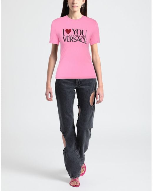 Versace Pink T-Shirts