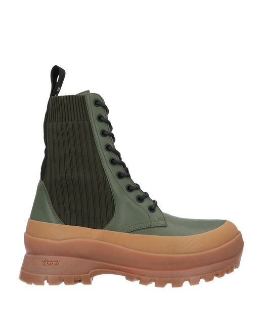 Stella McCartney Green Ankle Boots
