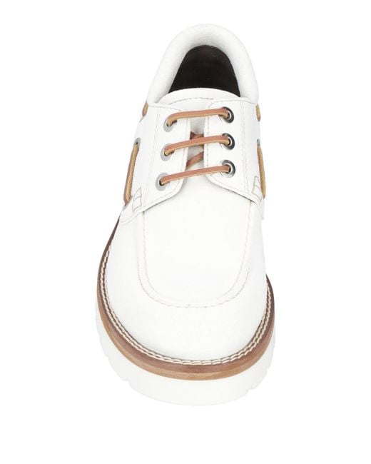 DSquared² White Loafers Leather for men