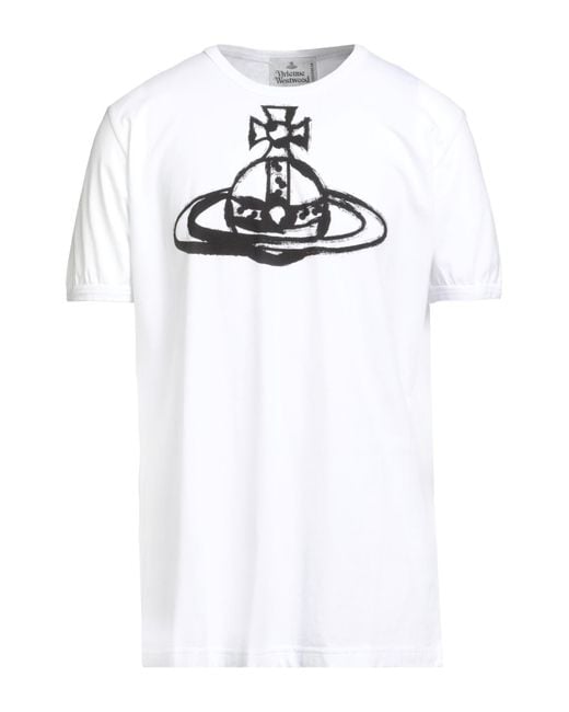T-Shirt di Vivienne Westwood in White da Uomo
