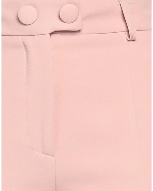 Cristinaeffe Pink Pants Polyester, Elastane