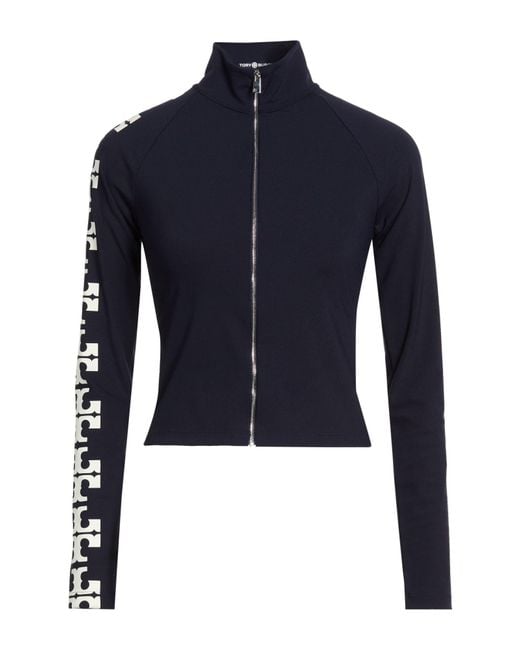 Tory Burch Blue Sweatshirt Polyamide, Lycra