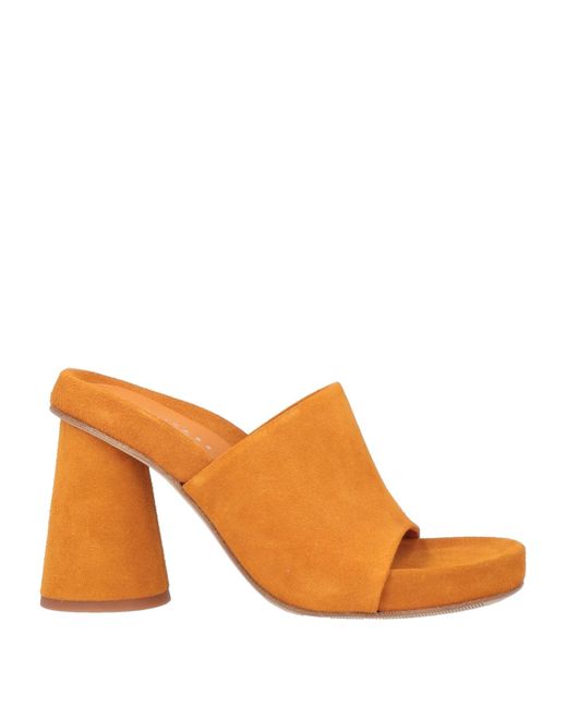 Eqüitare Orange Sandals