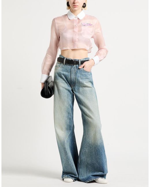 Thom Browne Pink Shirt Silk