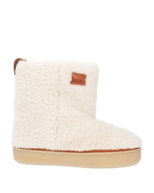 Isabel Marant White Ankle Boots
