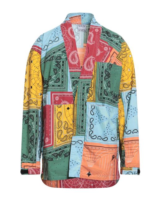 Marcelo Burlon Blue Shirt for men