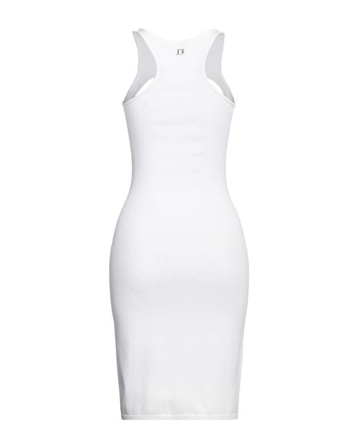 DSquared² White Mini Dress