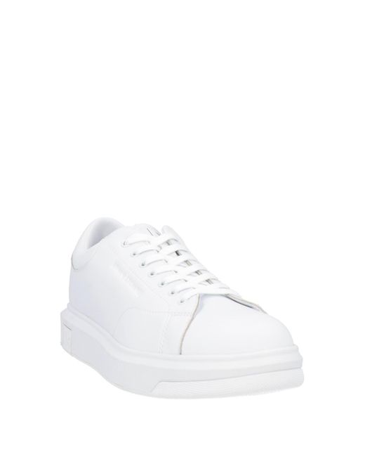 Armani Exchange White Sneakers for men