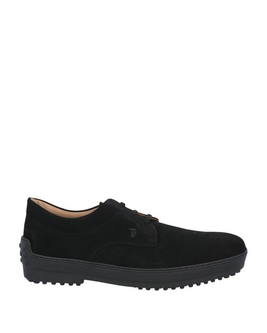 Tod's Black Lace-up Shoes for men