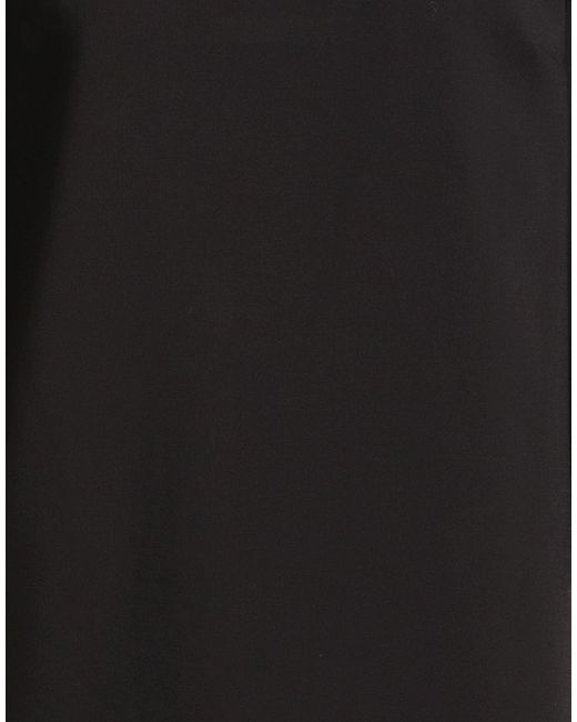GAUDI Black Mini Dress Polyester, Viscose, Elastane