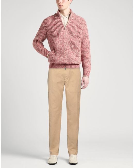 Incotex Natural Pants Cotton, Elastane for men