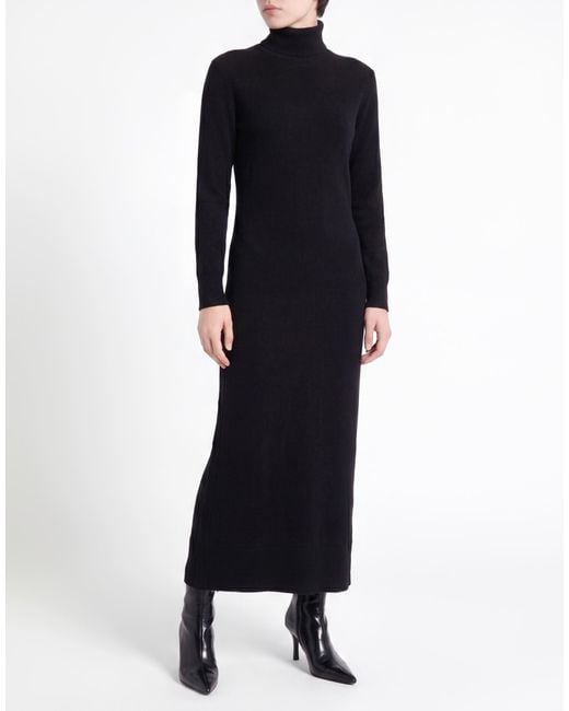 Robe Longue Alpha Studio en coloris Black