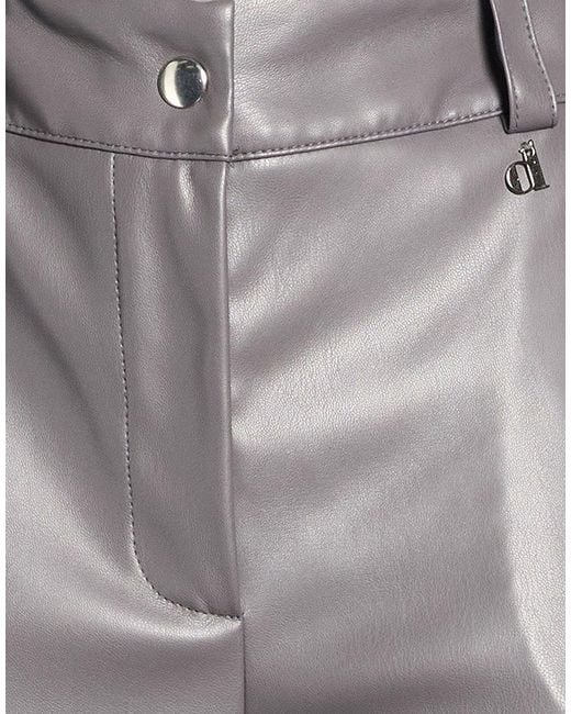 Dixie Gray Pants Polyester, Polyurethane