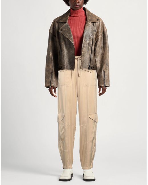 Ganni Natural Pants