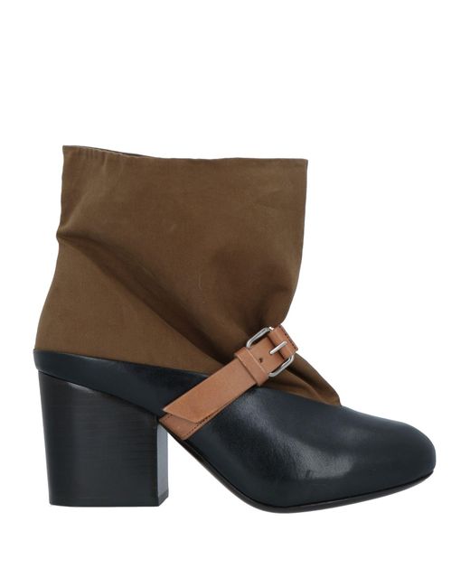 Lemaire Brown Ankle Boots