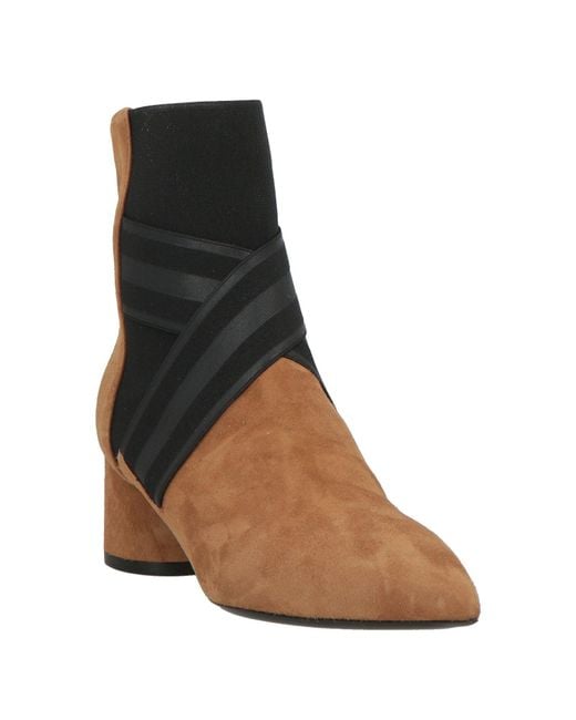 Pollini Brown Ankle Boots
