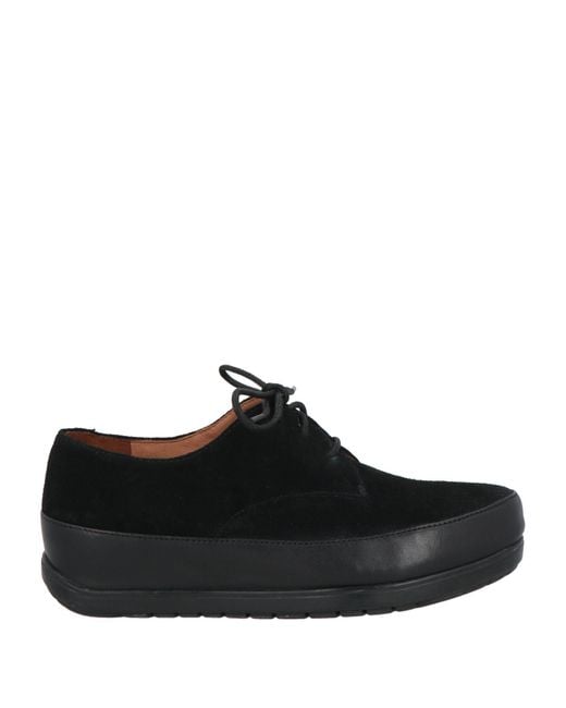 Chaussures à lacets Fitflop en coloris Black