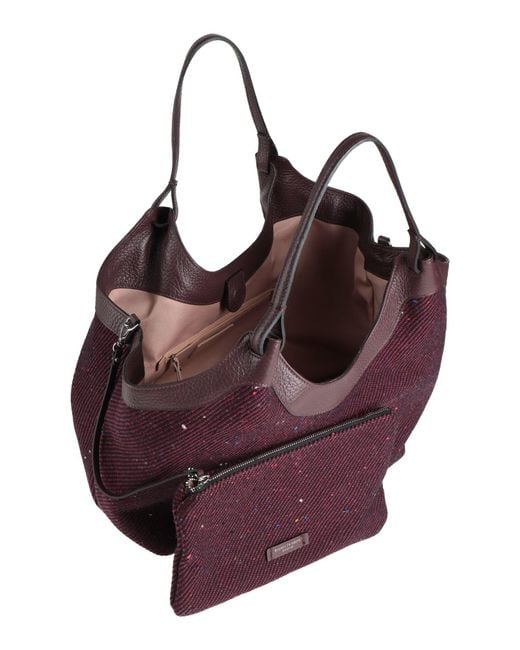 Gianni Chiarini Purple Schultertasche