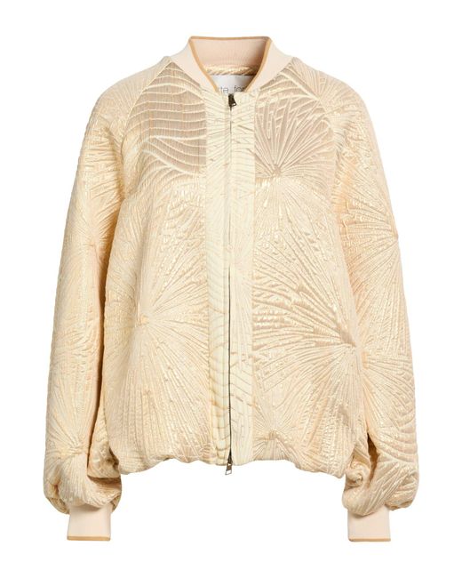 Forte_forte Natural Jacket Polyamide, Polyester, Cotton, Metallic Polyester
