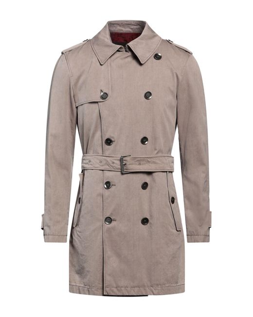 Allegri Gray Overcoat & Trench Coat for men
