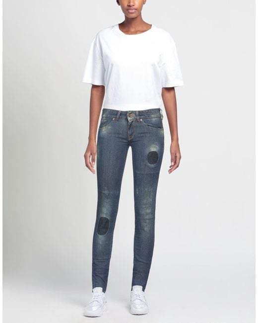 Jacob Cohen Blue Jeans Cotton, Elastane