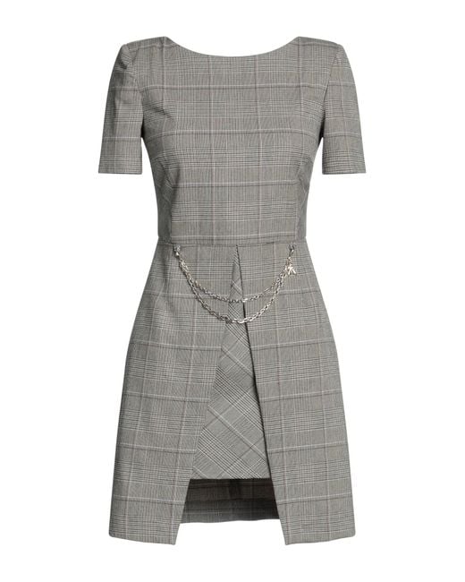 Patrizia Pepe Gray Mini Dress