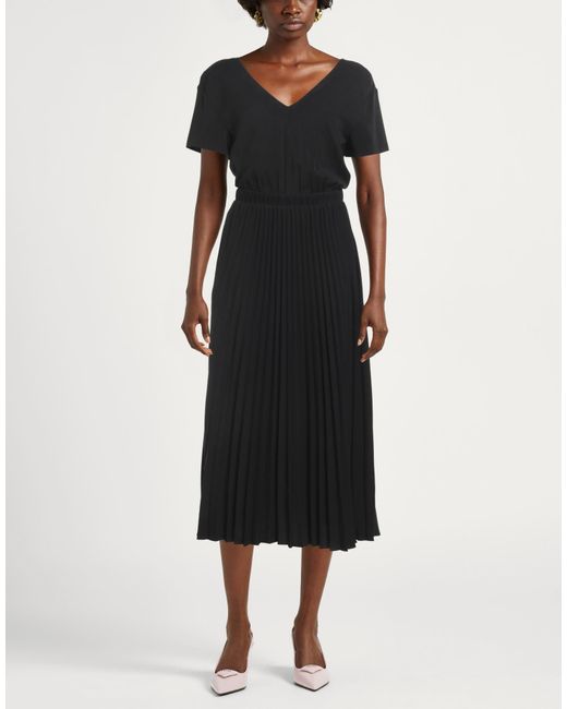 ARMANI EXCHANGE Black Maxi Dress