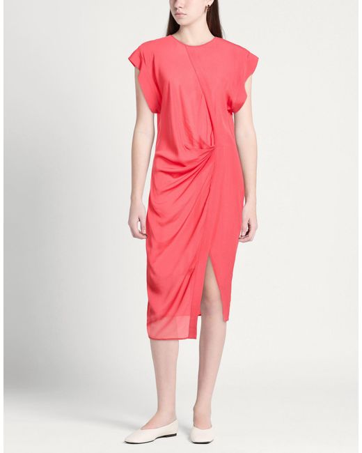 8pm Pink Midi Dresses